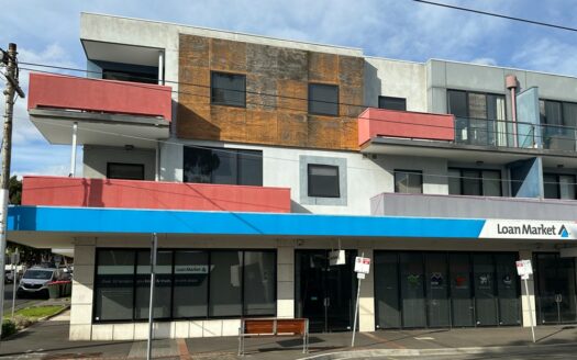 Front exterior view of office for lease in Union Rd, Ascot Vale, Melbourne.