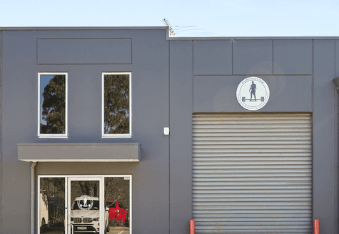 Exterior view of industrial property for sale in Airport West with secure roller door access