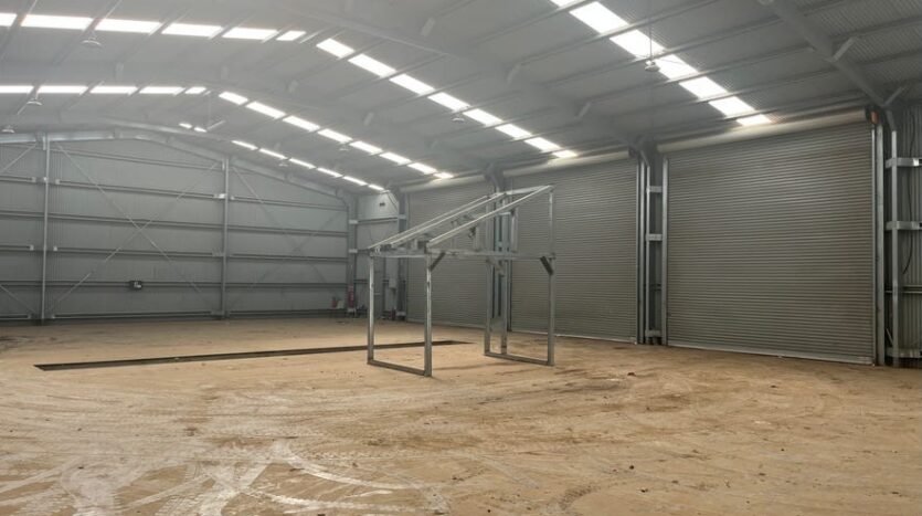 Aerial view of commercial property for rent with warehouse for lease at 66–70 Dohertys Road, Laverton North VIC