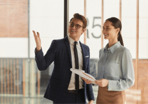 Commercial real estate agency, Homepage